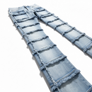 FWRD 'Patchwork True Stacked Denim' FW-33958A (Ice Blue) - FRESH N FITTED