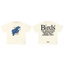 Birds 'Cocaine Blues' Cream Oversized Ultra-Premium Box S/S T-Shirt