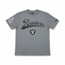 Pro Standard 'Las Vegas Raiders Living Large' Drop Shoulder T-Shirt (Gray) FOR1411334 - FRESH N FITTED