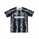Pro Standard 'Las Vegas Raiders Ultras' Poly AOP T-Shirt (Black/ Gray) F0R1412024 - FRESH N FITTED