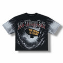 Rebel Minds 'World Is Yours' Cropped T-Shirt (Black) 610-11172 - FRESH N FITTED