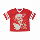 Papecut 'Saint Silence' Cropped Jersey T-Shirt (Red) A416FM - FRESH N FITTED