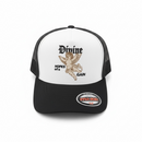 MUKA 'Divine' Trucker Hat (White/Black) T5516B - FRESH N FITTED