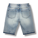 Kindred 'Bone' Rhinestone Denim Shorts (Blue) KD2244S - FRESH N FITTED