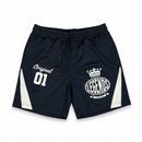 Rebel Minds 'Crown Legends' AirMesh Shorts (Black) 610-11955 - FRESH N FITTED