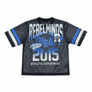 Rebel Minds 'Super 32' Mesh Cropped T-Shirt (Black) 610-11154 - FRESH N FITTED