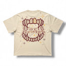 Smoke Rise 'Rhinestone Dystopia' Wide Crop Shirt (Clay) KT26S655 - FRESH N FITTED