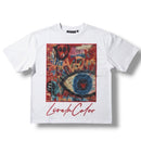 Rebel Minds 'Live In Color' Tapestry T-Shirt (White) 610-11108 - FRESH N FITTED
