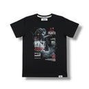 Highly Undrtd Kids 'Rise Above' T-Shirt (Black/Silver) US6100K - FRESH N FITTED
