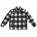 Kloud9 'Faith' Padded Rhinestone Plaid Jacket (Black) J25336U - FRESH N FITTED