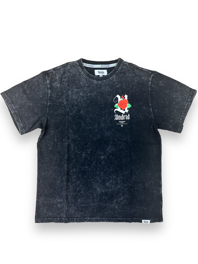 Highly Undrtd 'Roses' Tee (Black) US4104W - FRESH N FITTED-2 INC