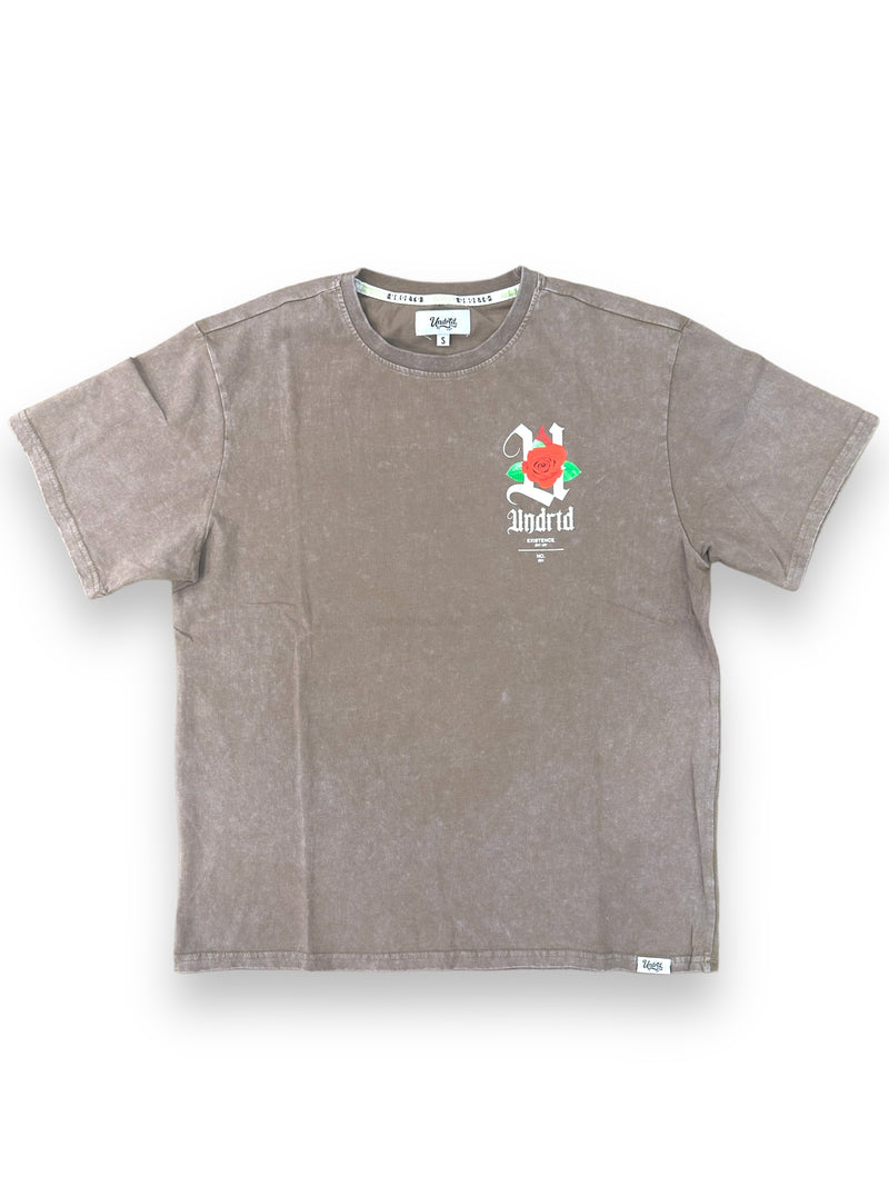 Highly Undrtd 'Roses' Tee (Cocoa) US4104W - FRESH N FITTED-2 INC