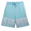 FWRD 'Skeleton Sinner' French Terry Shorts (C.Blue) FW-55154