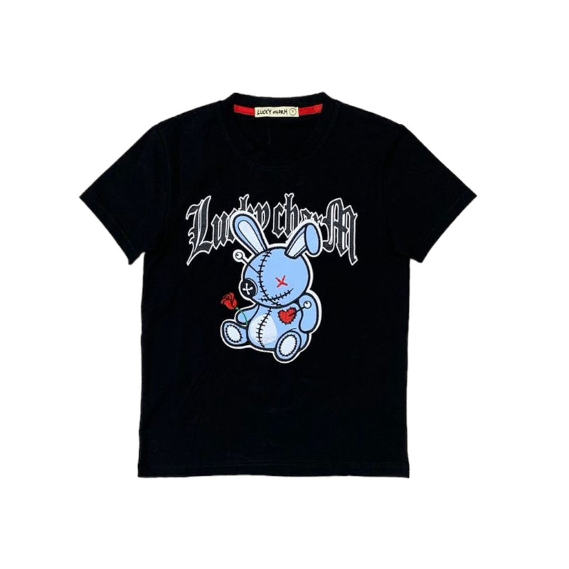 BKYS Kids 'LC Lucky Charm' T-Shirt (Black) T1070 - FRESH N FITTED-2 INC