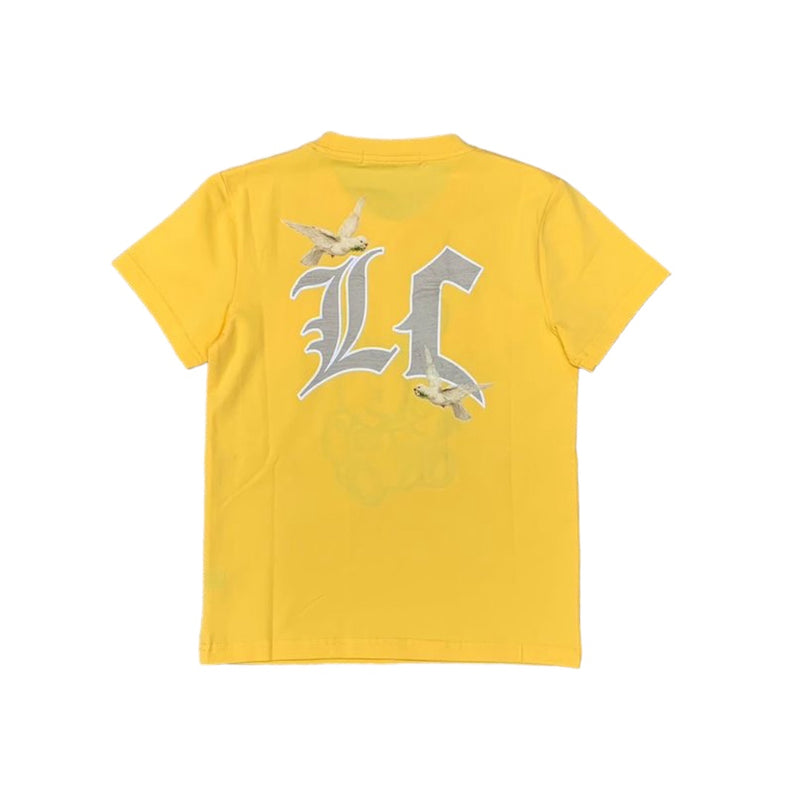 BKYS Kids 'LC Lucky Charm' T-Shirt (Banana) T1070B - FRESH N FITTED-2 INC