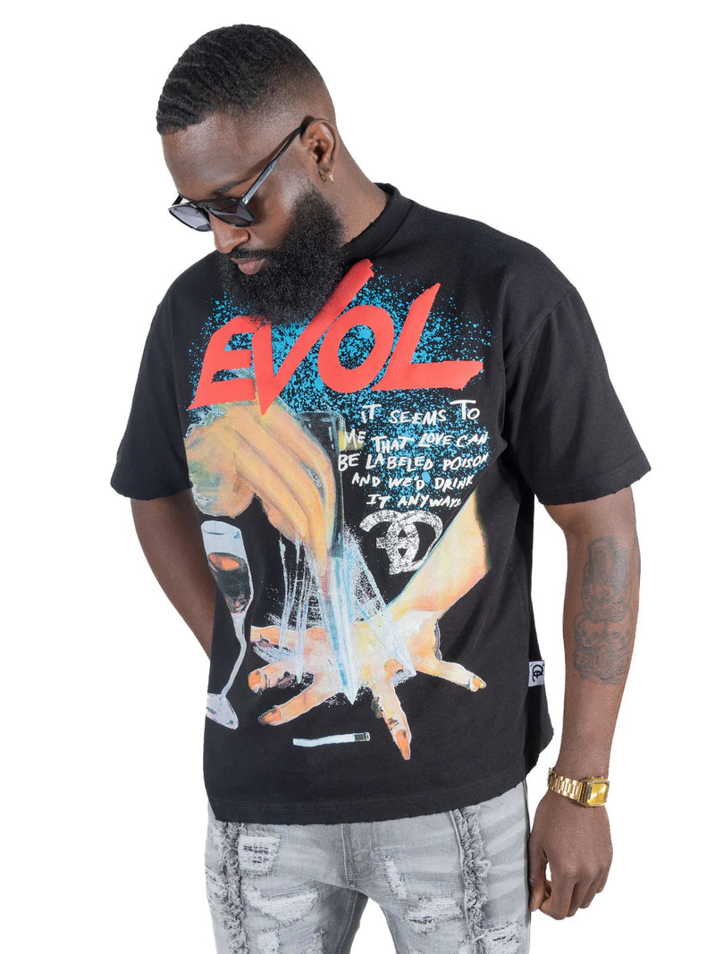 Frost Originals 'Evol' T-Shirt (Black) F161 - FRESH N FITTED-2 INC