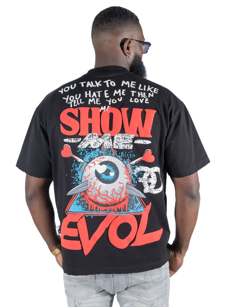 Frost Originals 'Evol' T-Shirt (Black) F161 - FRESH N FITTED-2 INC