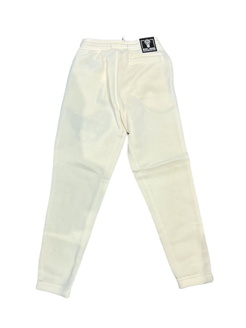 Rebel Minds Kids 'Money Mindset' Joggers (Cream) 832-B473 - Fresh N Fitted Inc