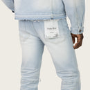 Smoke Rise 'Heavy Whisker Affect' Denim (Kori Blue) JP25508