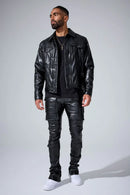 Jordan Craig 'Thriller' Jacket (Black) JJ1218 - FRESH N FITTED