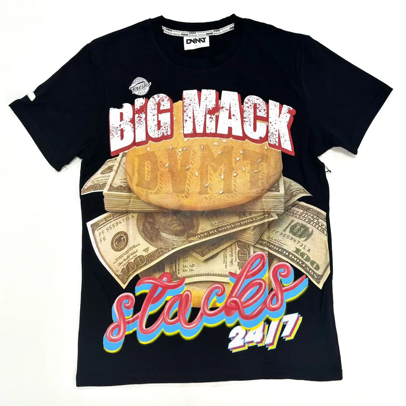 DVMT 'Big Mack Stacks' T-Shirt (Black) 741-161 - FRESH N FITTED-2 INC