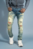Makobi 'Modena' Denim (Dirt) M1721 - FRESH N FITTED