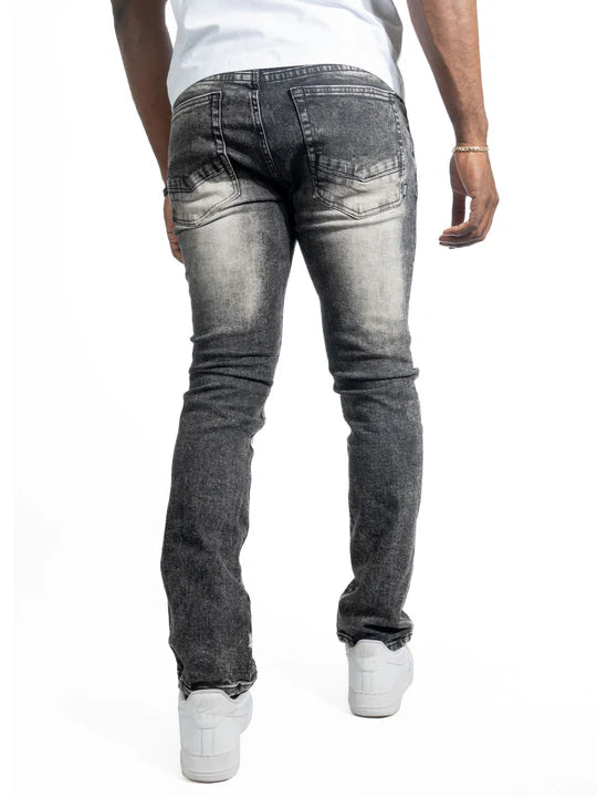 Makobi 'Bionco' Jeans (BLK. Wash) M1753 - FRESH N FITTED