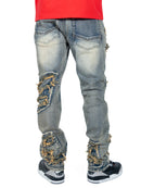 Makobi 'Sorrento' Denim (Dirt) M1922 - FRESH N FITTED