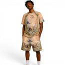 George V Men's Rise Above Premium All Over Print With Rhinestones Outfit In Multi Color - FRESH N FITTED