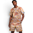 George V Men's Heavenly Premium All Over Print With Rhinestones Outfit In Multi Color - FRESH N FITTED