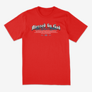 R3TRO WORLD 'Blessed' T-Shirt In Red