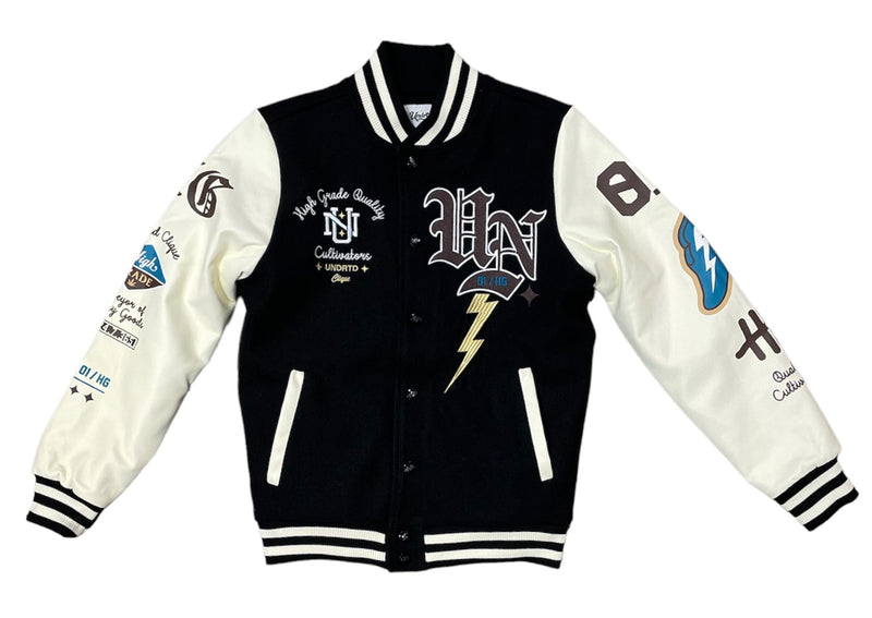 Highly Undrtd 'Resonate' Varsity Jacket - Fresh N Fitted Inc