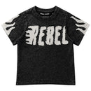 Rebel Minds Kids 'Rebel Flame' Shirt (Black) 614-11807 - FRESH N FITTED