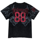 Rebel Minds Kids 'Saint' Rhinestone Shirt (Black) 614-11806 - FRESH N FITTED
