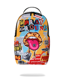 SPRAYGROUND 'Collage Of Fun' Backpack at Fresh N Fitted In Stockton California Weberstown Mall