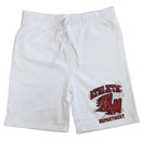 Rebel Minds 'Flaming RM' Interlock Shorts (White) 610-11956