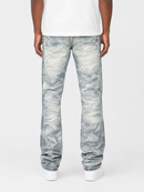 Smoke Rise 'Studded R&R Stacked' Denim (Blue Toast) JP25128