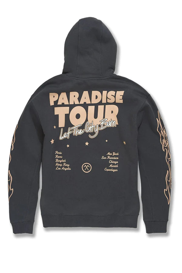 Jordan Craig 'Paradise Tour' Pullover Hoodie (Charcoal) 8241H