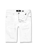 Jordan Craig 'OG - Tulsa Twill' Denim Shorts (White) J3225S - FRESH N FITTED