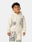 Highly Undrtd Kids 'Divine Aura' Hoodie (Ivory) UF5603K