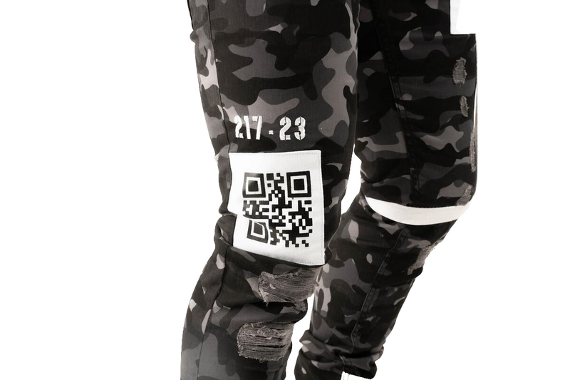 Taker Camo TWill Pants (Black Camo) B2003