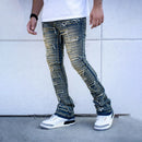 Damati 'Blanc' Stacked Premium Denim - FRESH N FITTED