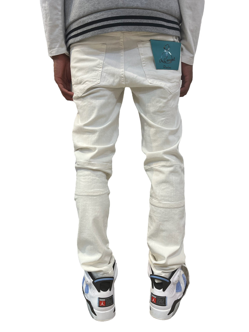 De Largent Jeans (White) FNF1001 - Fresh N Fitted Inc