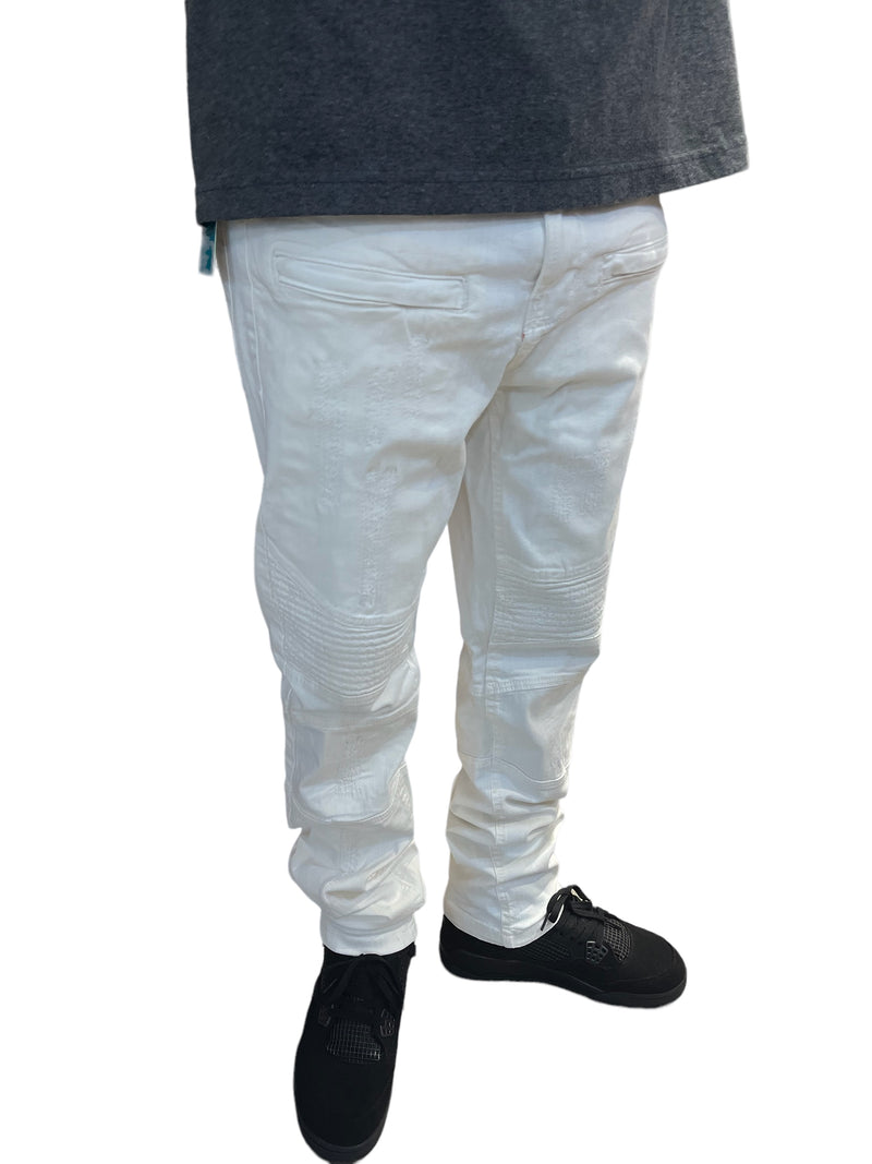 De Largent Jeans (White) FNF1001 - Fresh N Fitted Inc