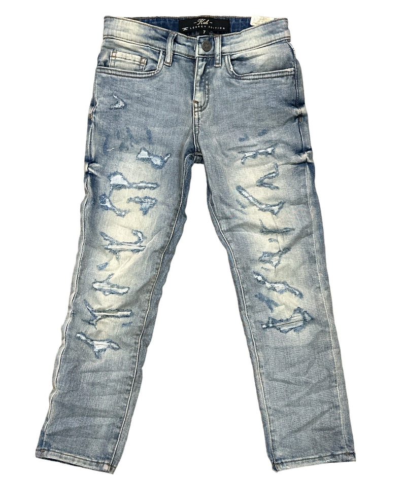 Jordan Craig Kids 'Crushed And Rolled' Denim (Antique) JS1095B/K - Fresh N Fitted Inc