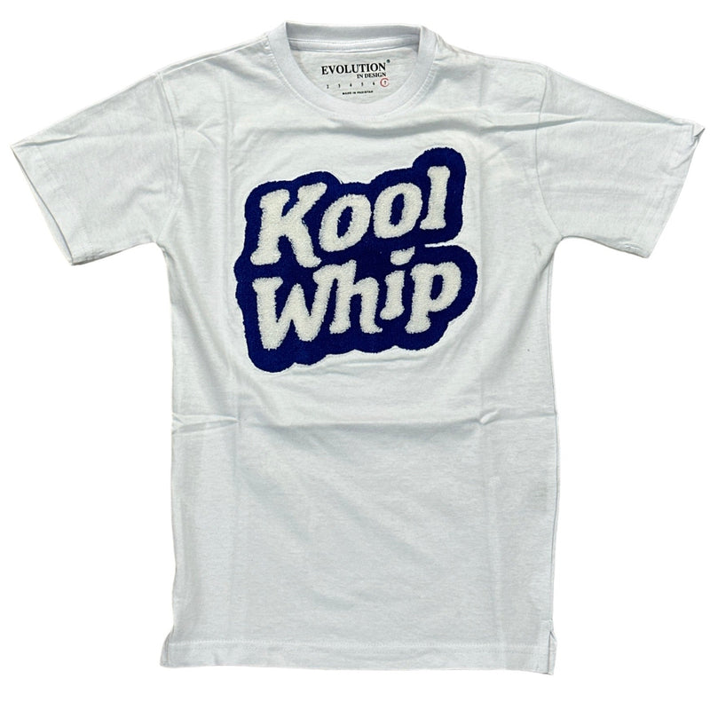 Evolution Kids 'Kool Whip' T-Shirt (White) FW-180373K/LK - Fresh N Fitted Inc