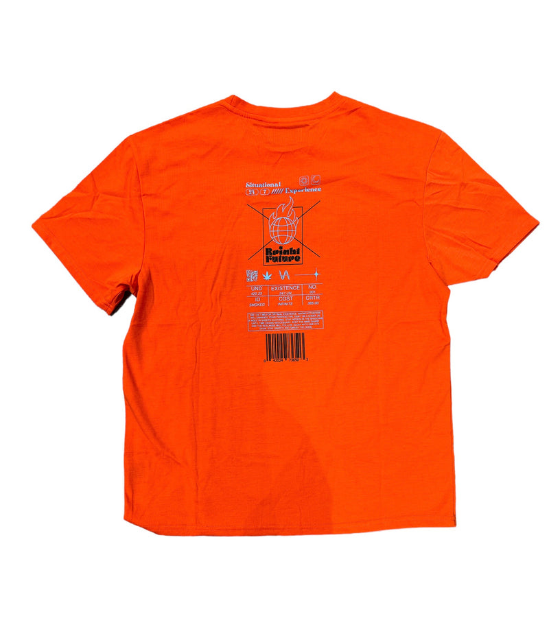 Highly Undrtd 'Bright Future' T-Shirt (Orange) US3141 - Fresh N Fitted Inc