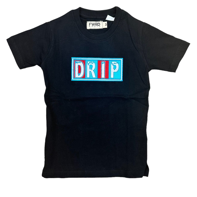 FWRD Kids 'Drip' T-Shirt (Black) FW-180386K/LK - Fresh N Fitted Inc