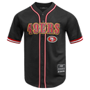 Pro Standard 'San Francisco 49ers Classic Mesh Button Down' Jersey (Black) FS41410077 - FRESH N FITTED