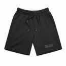SYIP Block Letter Sweats Shorts In Black - FRESH N FITTED